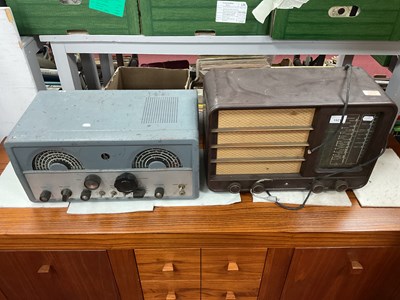 Lot 1521 - Hallicrafters Ham Radio Receiver, Mullard...
