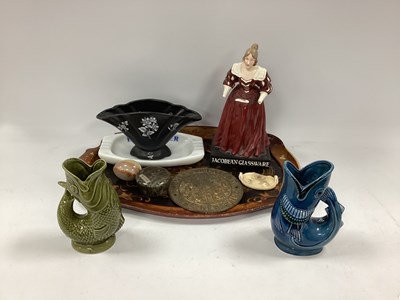 Lot 1386 - Czech Jacobean Glassware Advertising Lady...