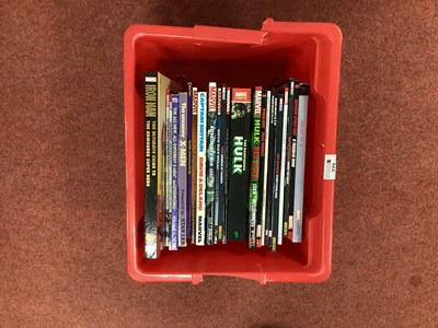 Lot 775 - Twenty Three Marvel Graphic Novels / Books. To...