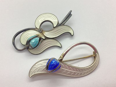 Lot 138 - Aksel Holmsen; A Norwegian 925S Sterling...
