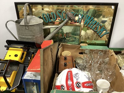 Lot 1046 - Wine and champagne glasses, various ceramics...