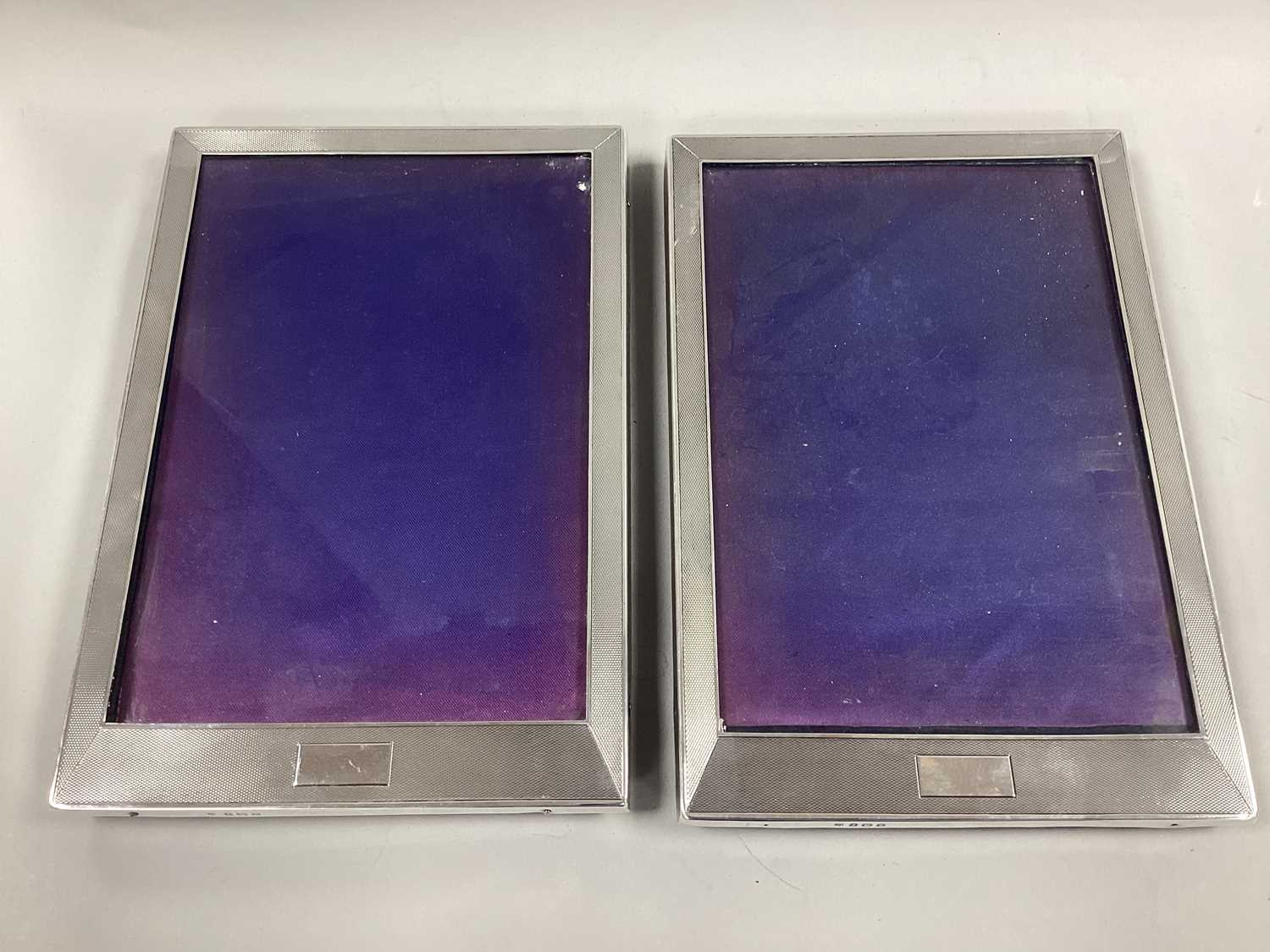 Lot 3 - A Pair of Hallmarked Silver Mounted Photograph...