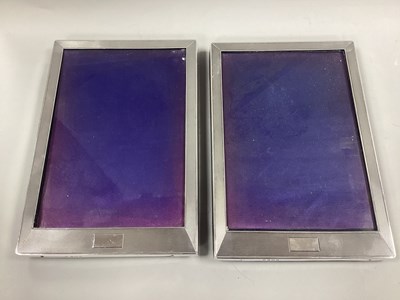 Lot 3 - A Pair of Hallmarked Silver Mounted Photograph...