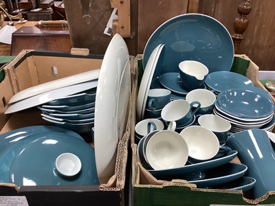 Lot 1065 - Poole Pottery Blue Moon, of approx 85 pieces...
