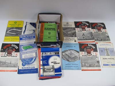 Lot 796 - Sheffield Wednesday H+A Programmes 1960s...