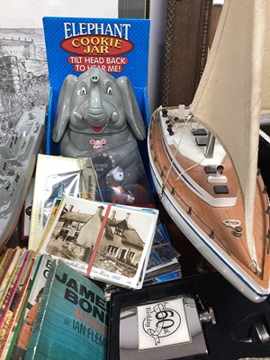 Lot 1049 - Anakonda Wooden Model Yacht, 50cm wide, on...