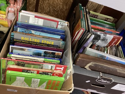 Lot 1085 - Railway Themed Books including Model Railway,...