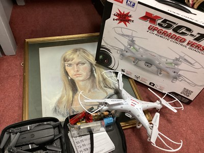 Lot 1087 - Syma X5C-1 4CH Remote Control Quadcopter, John...