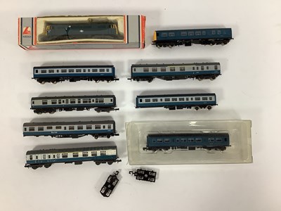 Lot 717 - A boxed Lima N gauge Class 86 electric...