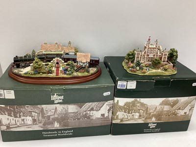 Lot 1210 - Lilliput Lane; Two large models 'The Old Royal...