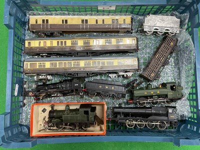 Lot 616 - A collection of part-built 00 gauge metal kits...