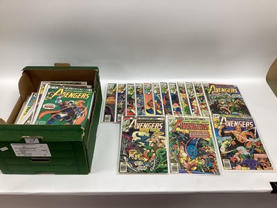 Lot 811 - Approximately Sixty Marvel The Avengers Comics....