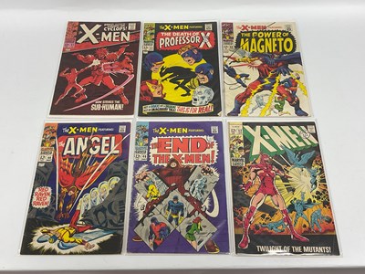 Lot 911 - Six Silver Age Marvel The X-Men (1st Series)...