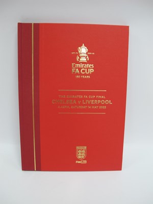 Lot 887 - Hardback 2022 FA Cup Final Liverpool v Chelsea,...