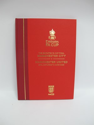 Lot 886 - Hardback 2023 FA Cup Final Manchester City v...