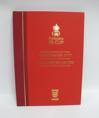 Lot 885 - Hardback 2023 in a Cup Final Manchester City v...
