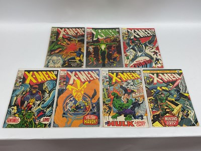 Lot 914 - Seven The X-Men (1st Series) Comics by Marvel....