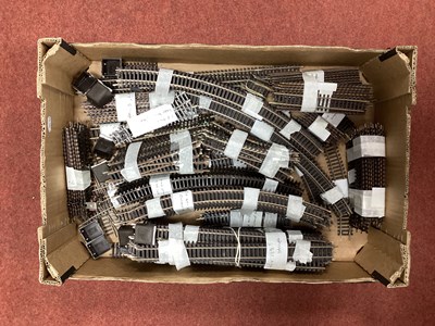 Lot 413 - A quantity of Peco 00 gauge track including...