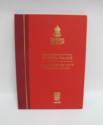 Lot 884 - Hardback 2025 FA Cup Final Crystal Palace v...