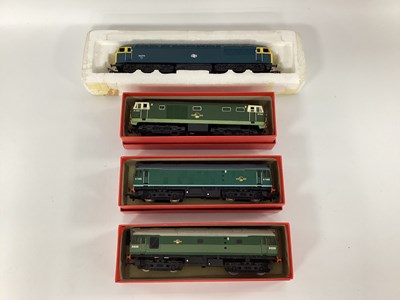 Lot 585 - Four 'OO' Gauge'/4mm Unboxed Diesel...