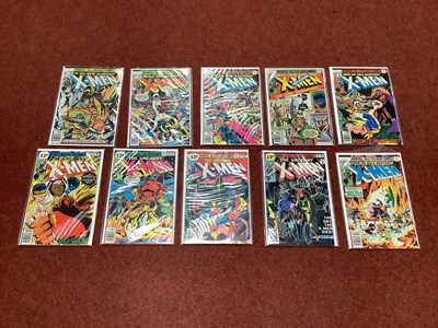 Lot 852 - A Run of Ten The X-Men (1st Series) Comics by...