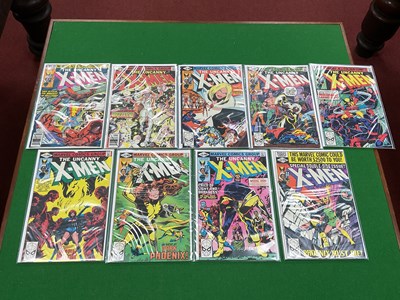 Lot 926 - A Complete Run of Nine Marvel The Uncanny...