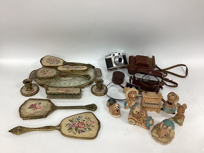 Lot 1395 - Agfa Super Silette camera in leather case and...