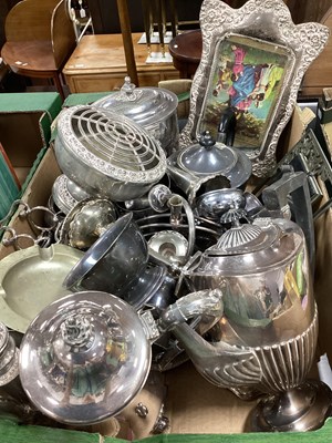 Lot 1068 - A Large Collection of Silver Plated Items, to...