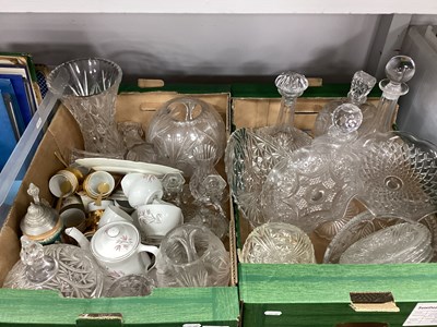 Lot 1029 - Glassware to include Royal Doulton ships...