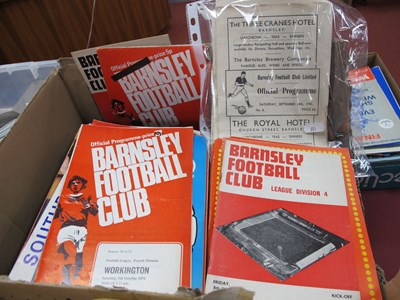 Lot 511 - Barnsley Programmes, 1945-6 v Sheffield...