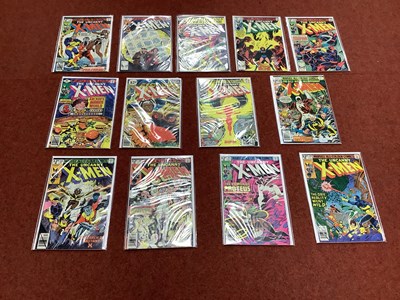 Lot 881 - Thirteen The X-Men (1st Series) Comics by...