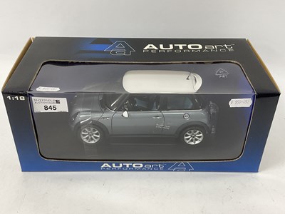 Lot 845 - A Autoart 1:18 Scale #74842 Diecast Model BMW...