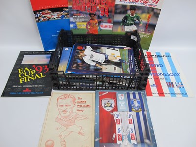 Lot 890 - Sheffield Wednesday Big match Programmes,...