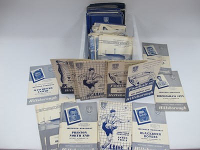 Lot 795 - Sheffield Wednesday Home Programmes 1960-69,...