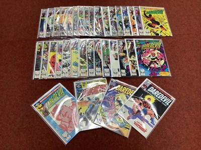 Lot 893 - Thirty Five Marvel Daredevil Comics. To...
