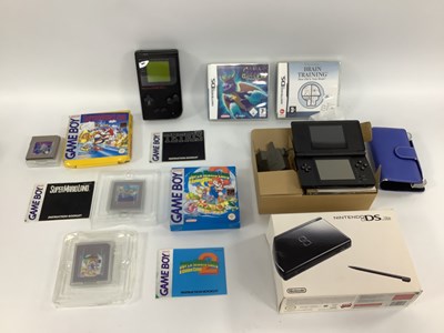 Lot 672 - A Nintendo Gameboy 'Play it Loud' Black...
