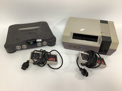 Lot 674 - Two Nintendo Gaming Consoles comprising of a...