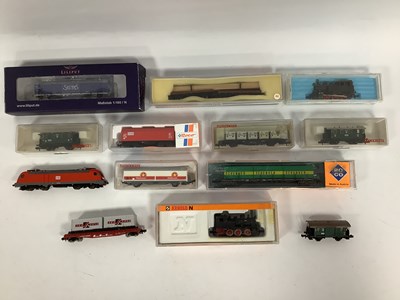 Lot 689 - A quantity of European outline N gauge,...