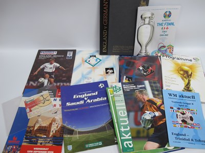 Lot 881 - England Programmes, 2000 v. Germany Hardback...
