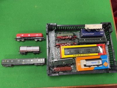 Lot 532 - Two HO scale German 2-6-2 tank engines by...