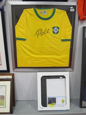 Lot 451 - Pele Autograph, Black Pen Signed (unverified)...
