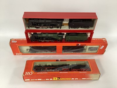 Lot 596 - Four Rivarossi 'HO' Gauge Boxed Continental...