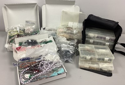 Lot 207 - An Assortment of Modern Jewellery Beads and...
