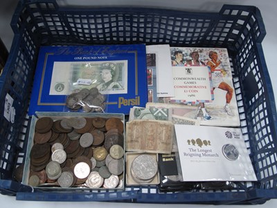 Lot 1303 - Large Collection Of Coins And Banknotes,...