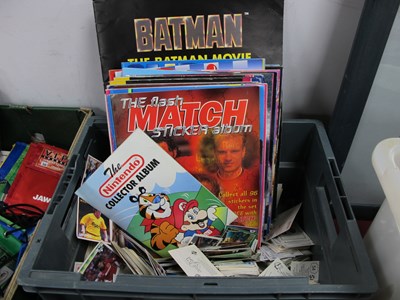 Lot 449 - Merlin Sticker Albums, including Nintendo,...