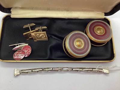 Lot 281 - Vintage Expanding Watch Bracelet, stamped...