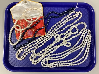 Lot 263 - A Collection of Pearl Bead Jewellery, to...
