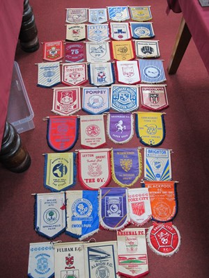 Lot 610 - Pennants - English League Clubs, regularly...