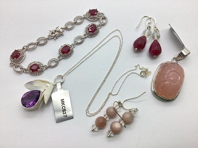 Lot 139 - A Small Collection of Modern "925" Jewellery,...