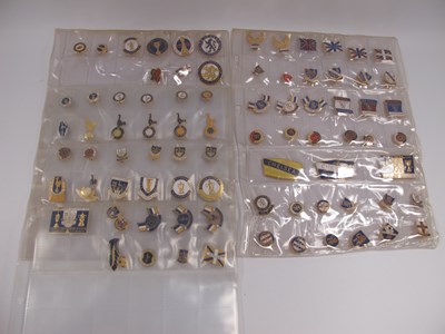 Lot 600 - Mainly Enamelled Lapel Badges, Tottenham (33),...